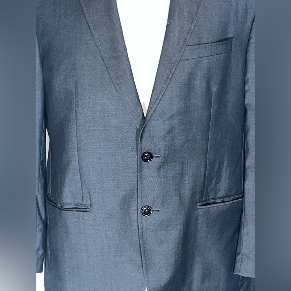 Ted Baker Endurance 100% Wool Suit Coat Jacket w/Purple Liner - Picture 2 of 14